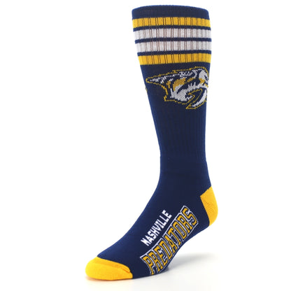 Nashville Predators Socks - Men's Athletic Crew Socks