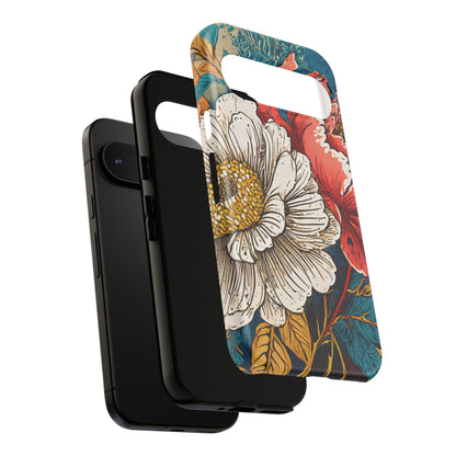 Artistic Floral Tough Phone Case