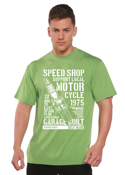 Spark Plug Spun Bamboo® Men's Bamboo Viscose/Organic Cotton Short Sleeve Graphic T-Shirt