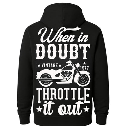 Quotes Biker Hoodie