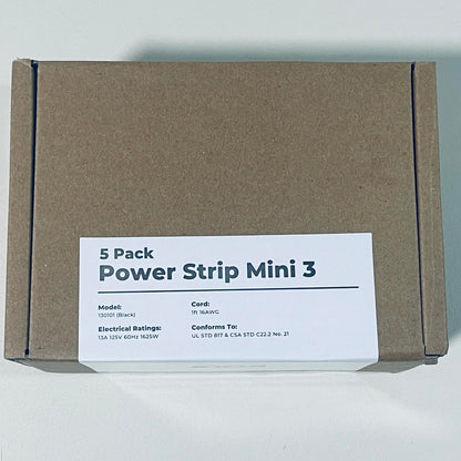 KMC Power Strip Mini 3 - 5 Pack