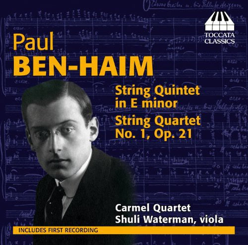 Carmel Quartet - String Quintet in E minor / String Quartet No. 1 Music CD