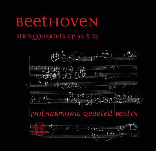 Beethoven - Streichquartette Op 59 & 74 [CD]
