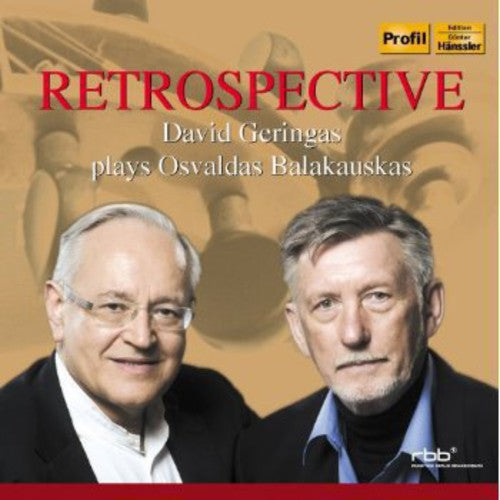 Balakauskas / Geringas - Retrospective: David Geringas Plays Oavaldas - Music CD
