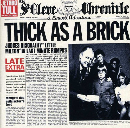 Jethro Tull - Thick as a Brick [Bonus Tracks] [Limited] [Remaster]