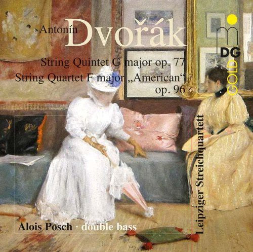 Dvorak / Leipzik String Quartet - String Quintet Op. 77 String Quartet Op. 96 Music CD