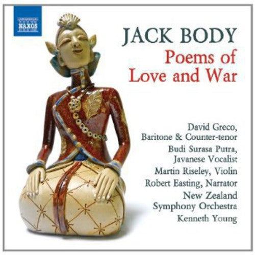 Jack Body - Poems of Love & War Music CD