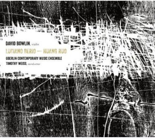 David Bowlin - Violin Works By Berio & Ruo [CD]