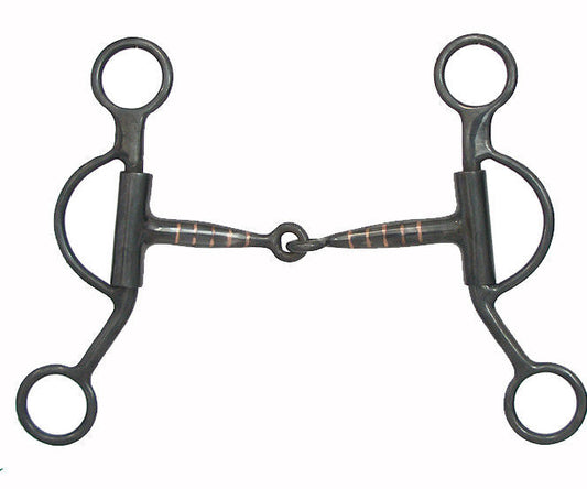 AJ Tack Short Shank Smooth Snaffle Bit