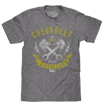 Chevrolet American Made T-Shirt - Gray