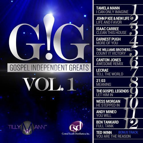 Gig Gospel Independent Greats 1 - Gig: Gospel Independent Greats 1 / Various Music CD
