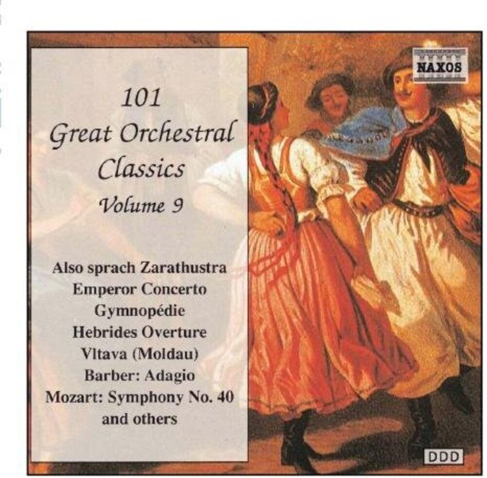 Jaroslav Krecek - 101 GREAT ORCHESTRAL CLASSICS, Vol. 9 Music CD