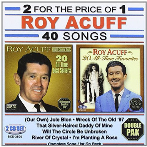 Roy Acuff - 40 Songs [CD]