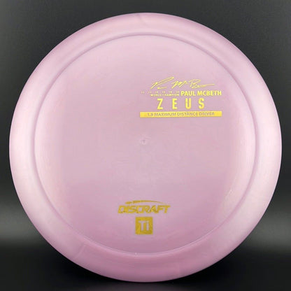 Titanium Zeus - First Run - Paul McBeth Limited Edition