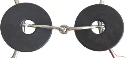 AJ Tack Smooth Snaffle Lifter Gag Bit