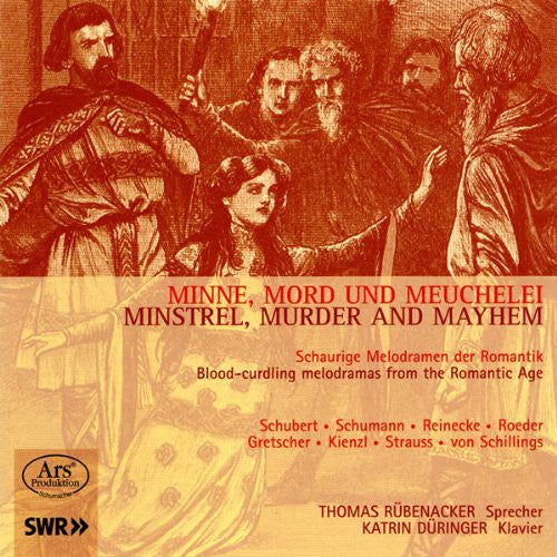 Schubert / Schumann / Rubenacker / Duringer - Minnemord Meuchelei [CD]