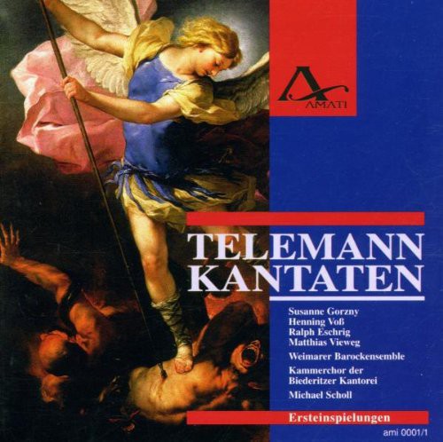Telemann / Scholl / Vieweg - Cantatas Music CD