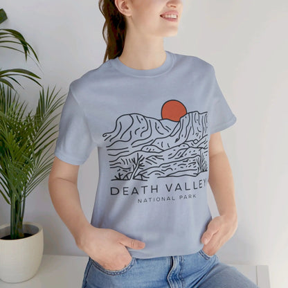 Death Valley National Park Desert Lines Unisex Fit Soft T-Shirt