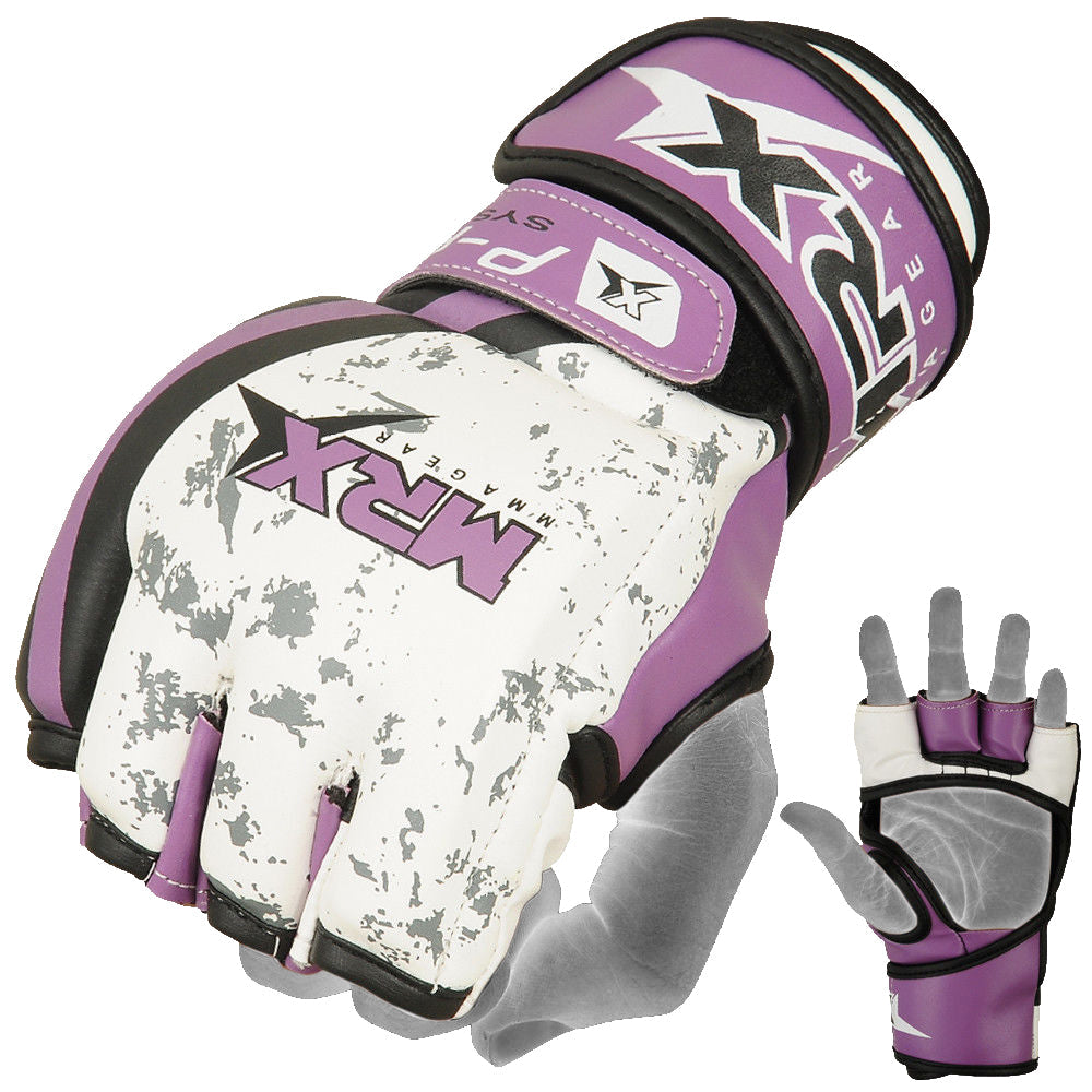 MRX MMA Womens Fight Gloves Grappling Boxing Training Cage Fight - Triathlete Store