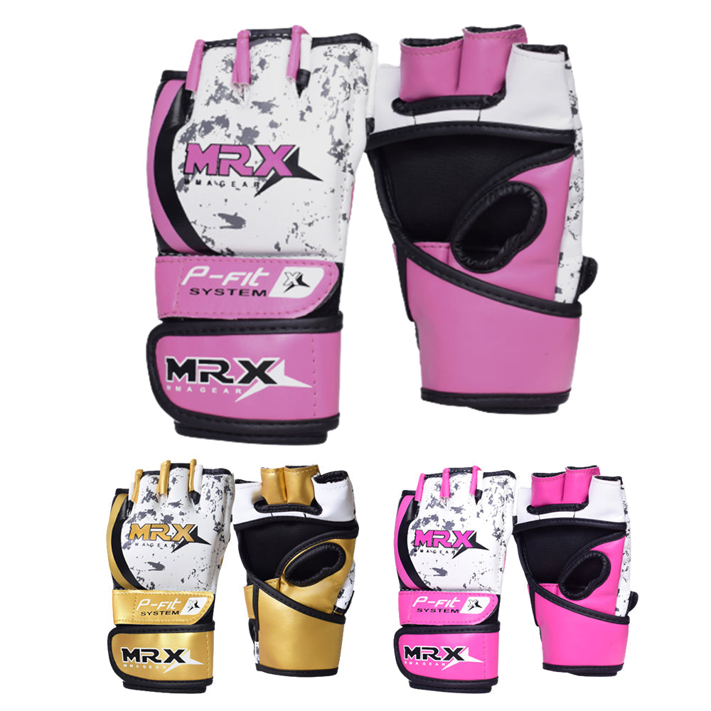 MRX MMA Womens Fight Gloves Grappling Boxing Training Cage Fight - Triathlete Store