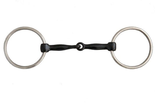 AJ Tack O-Ring Smooth Snaffle Bit