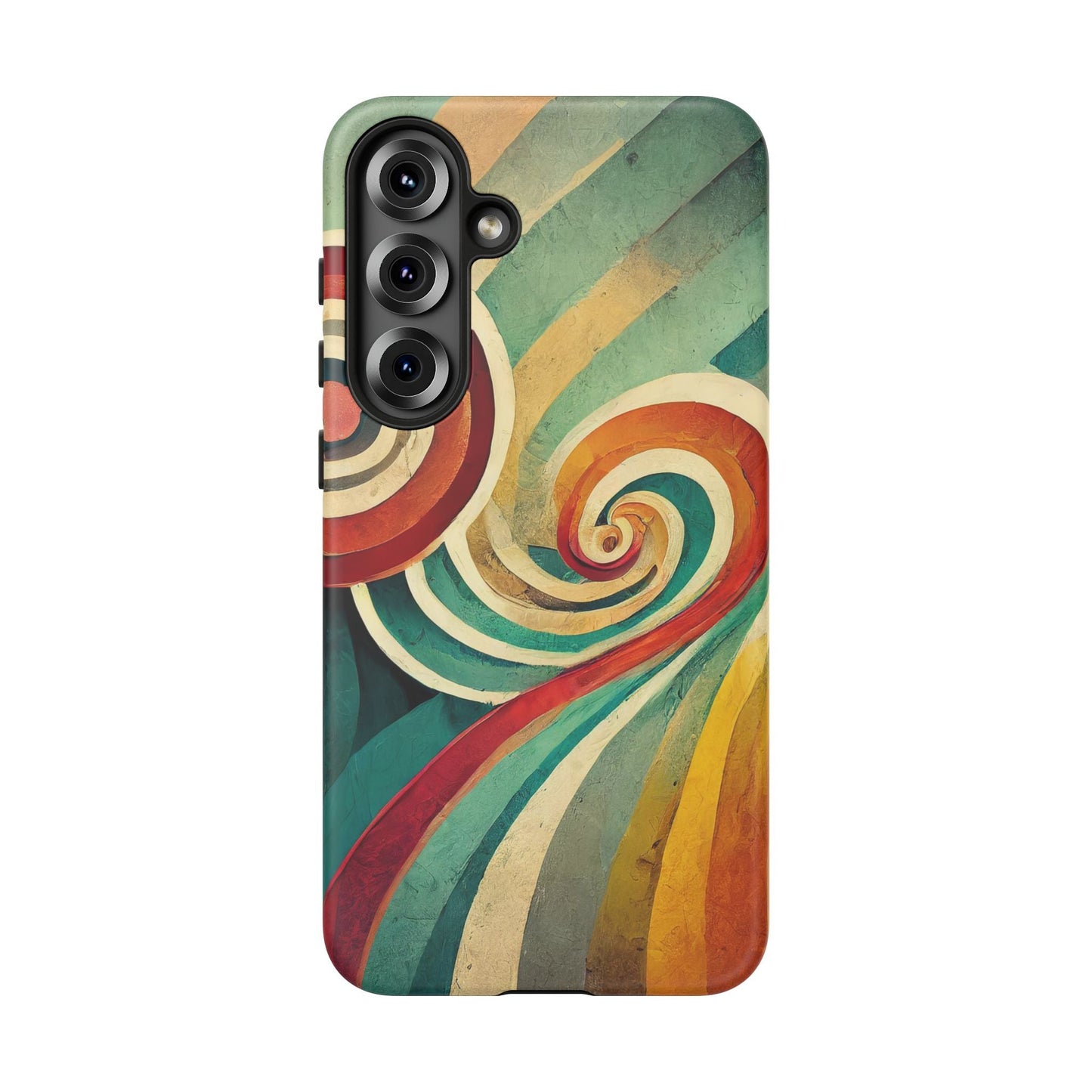 Colorful Swirl Tough Phone Case