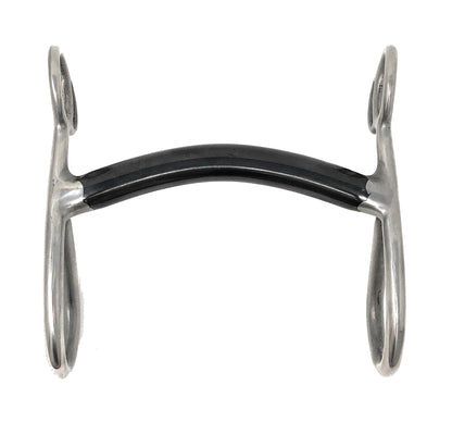 AJ Tack Sweet Iron Mullen Bar Short Shank Bit