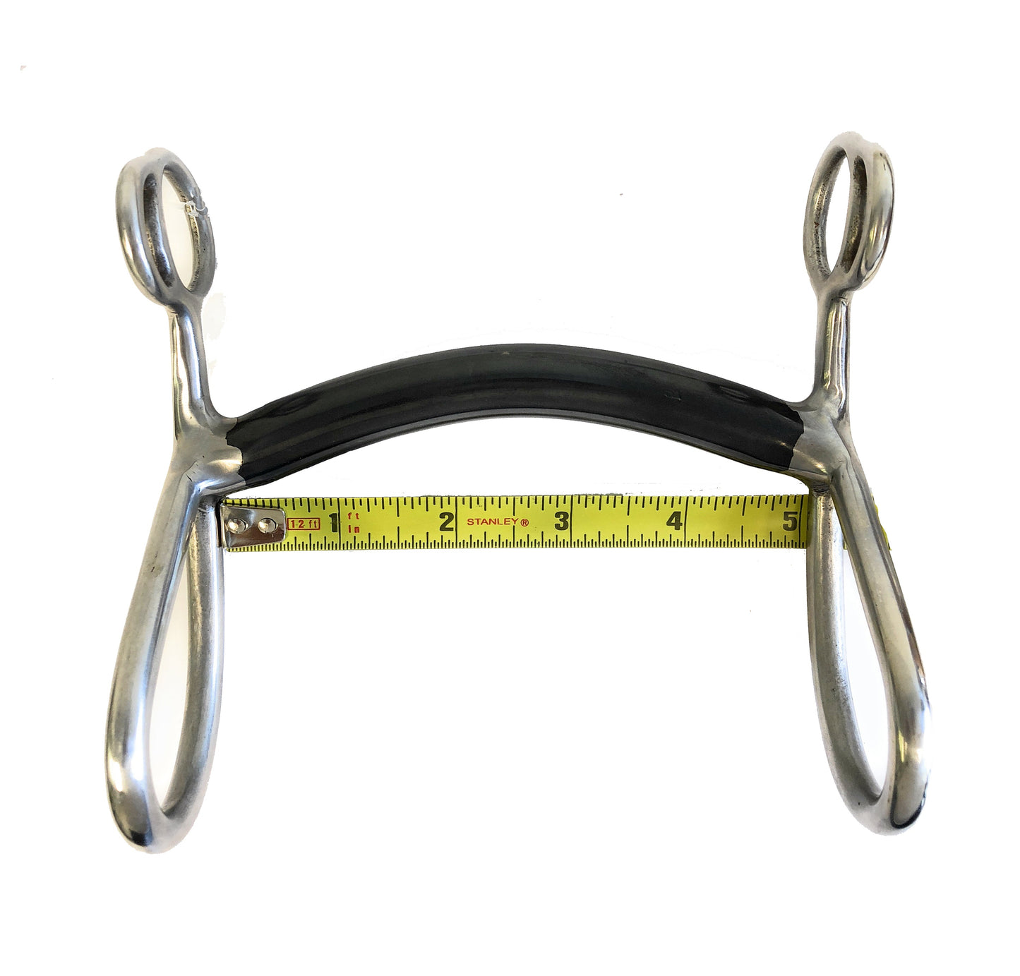 AJ Tack Sweet Iron Mullen Bar Short Shank Bit