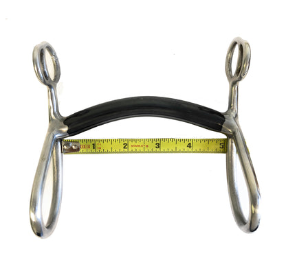 AJ Tack Sweet Iron Mullen Bar Short Shank Bit