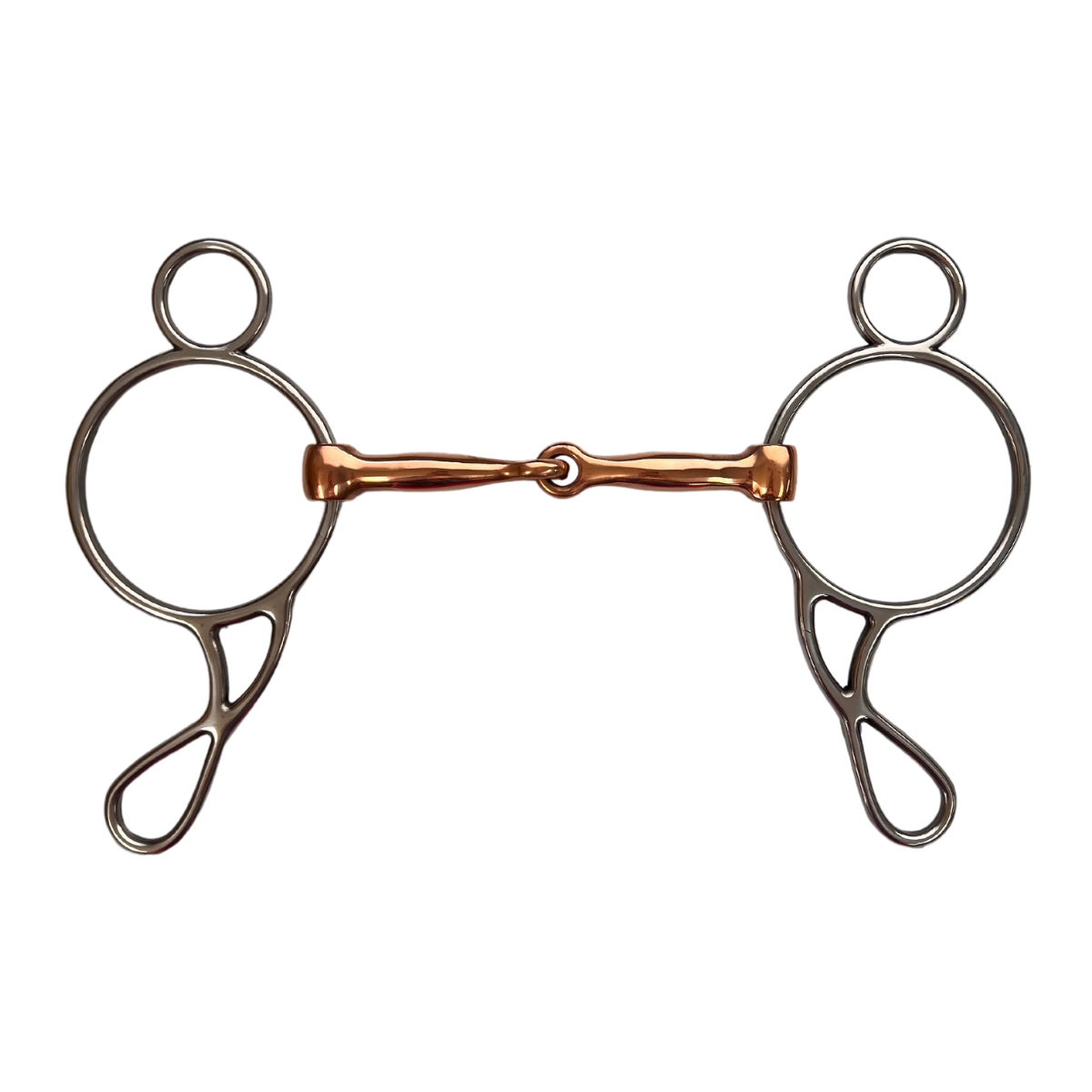 AJ Tack Copper Mouth Wonder Gag Bit