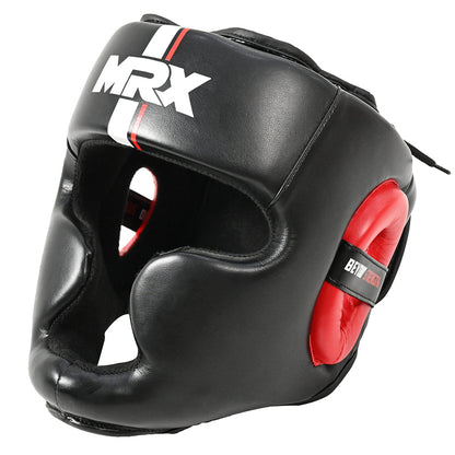 MRX Boxing Head Gear for Training Kickboxing MMA Men Women - Triathlete Store
