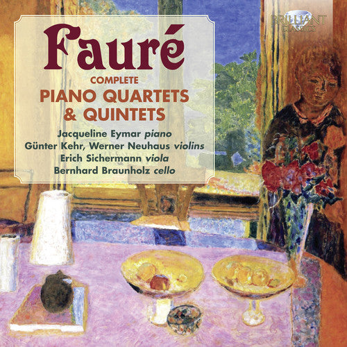 Jacqueline Eymar - Comp Piano Quartets & Quintets Music CD