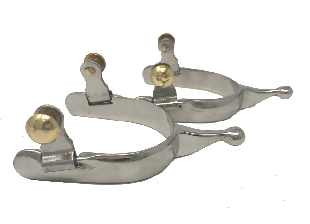 AJ Tack Ladies Ball Knob Spurs