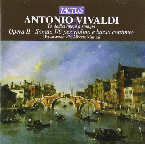 Alberto Martini - Opera II - Sonate 1 6 Music CD