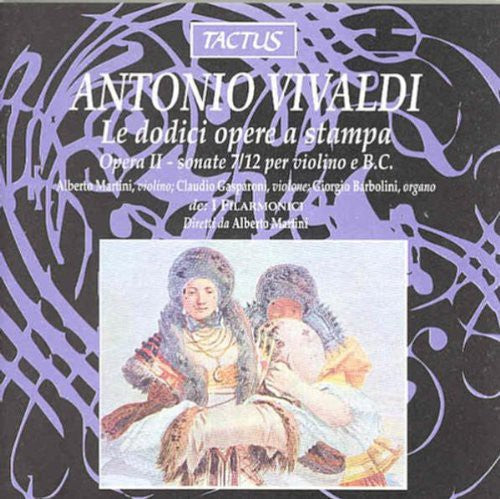 Vivaldi / Martini / Gasparoni / Barbolini - Violin Sonatas Op 2 7-12 [CD]