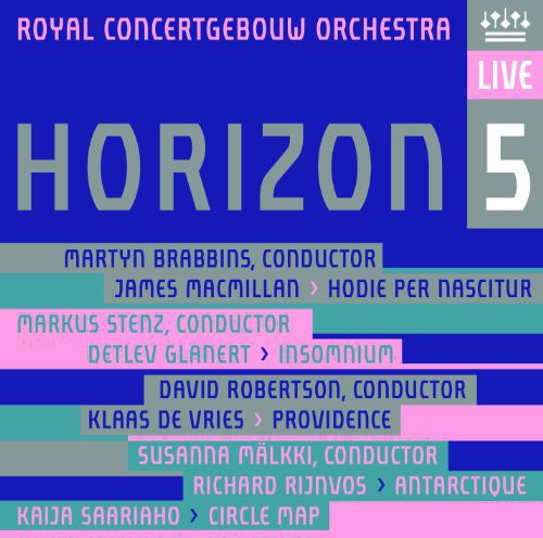 Glanert / Vries / Rijnvos / Saaiaho - Horizon V Music CD