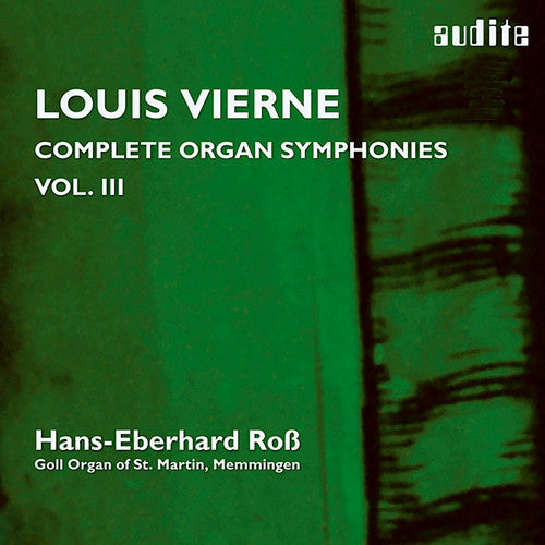 Hans-Eberhard Roß - Comp Organ Syms Vol 3 [CD]
