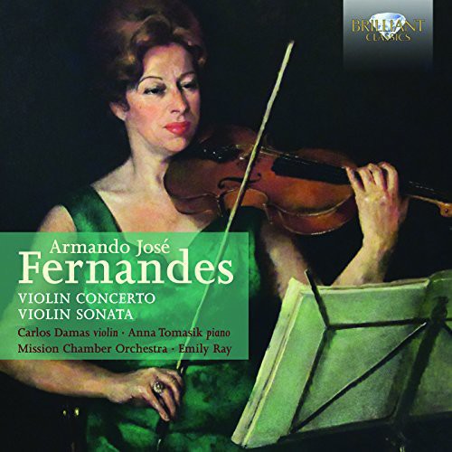 Carlos Damas - Violin Cto & Violin Sonata Music CD