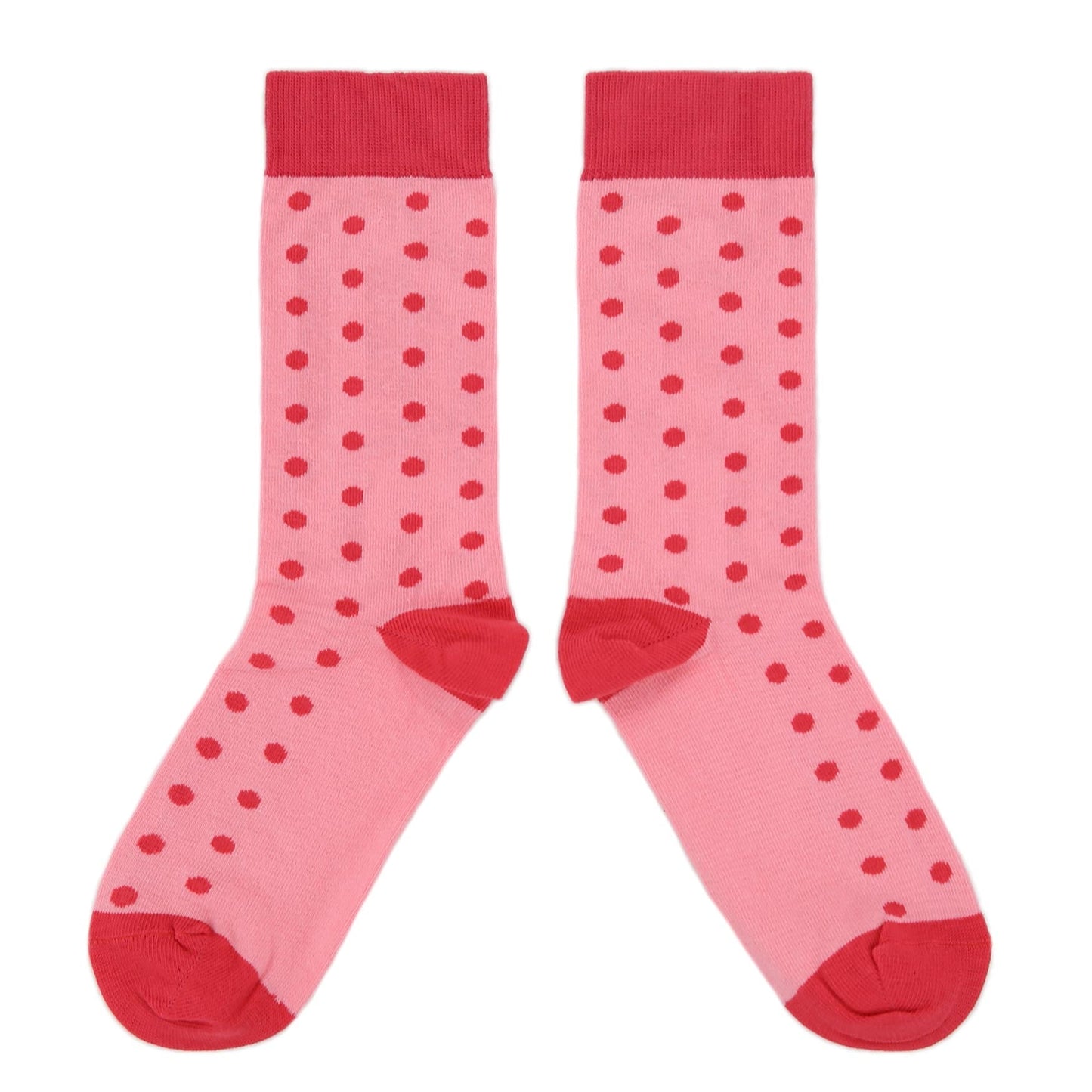 Flamingo Guava Polka Dot Women's Dress Socks