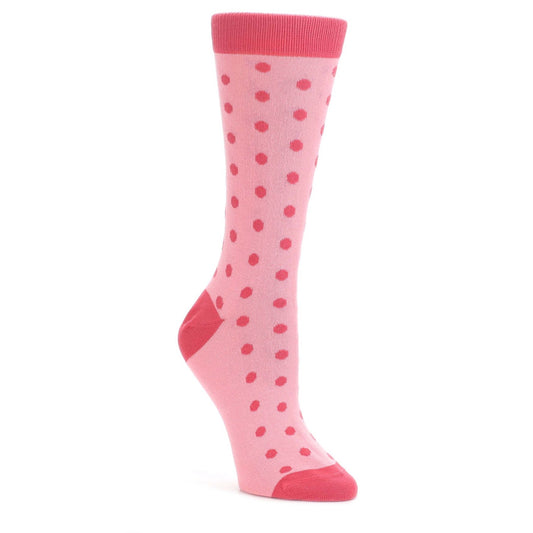 Flamingo Guava Polka Dot Women's Dress Socks