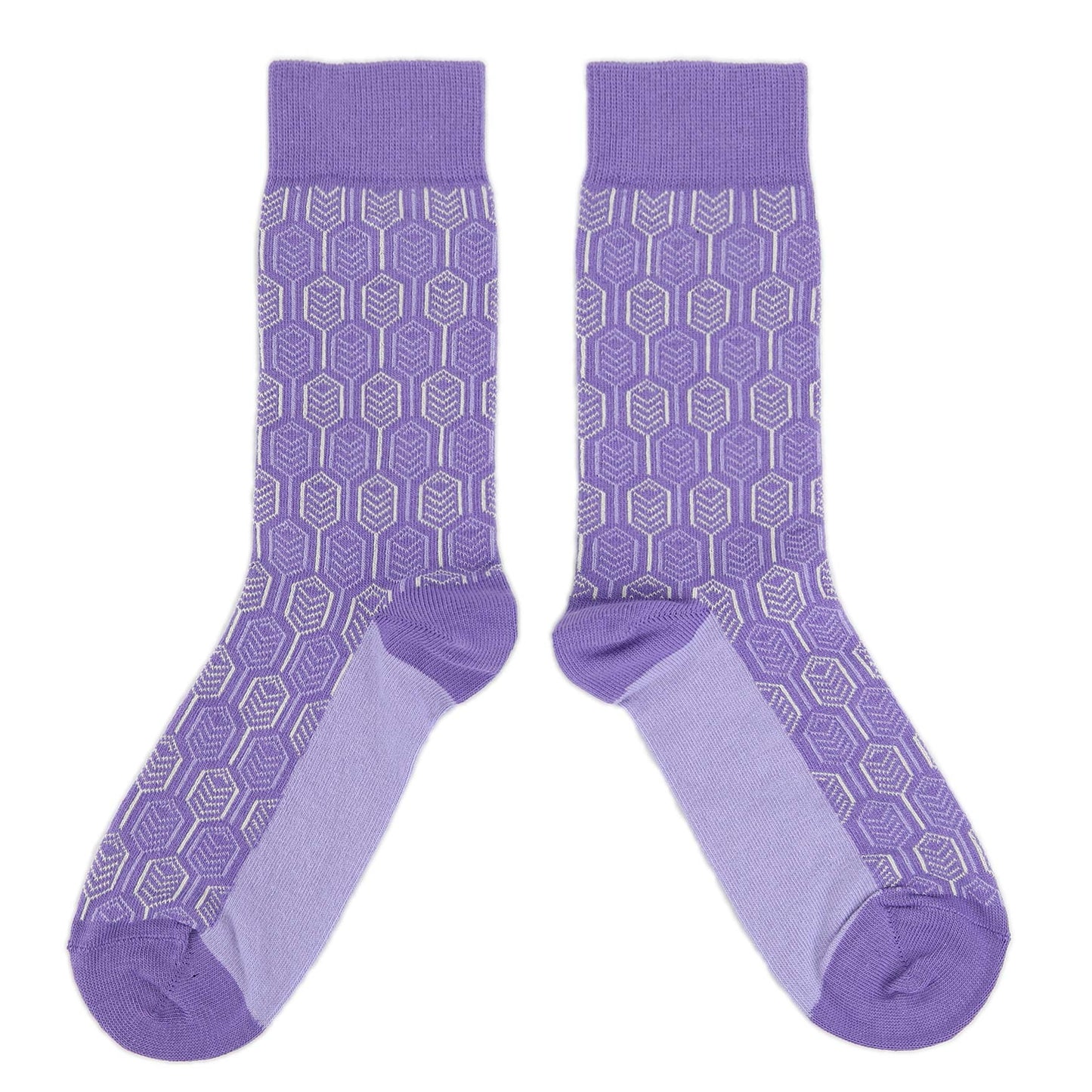 Purple Feather Optics Women's Dress Socks