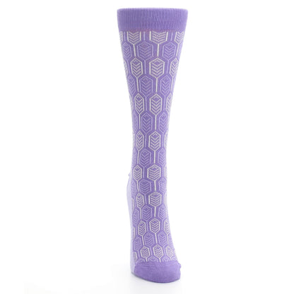 Purple Feather Optics Women's Dress Socks