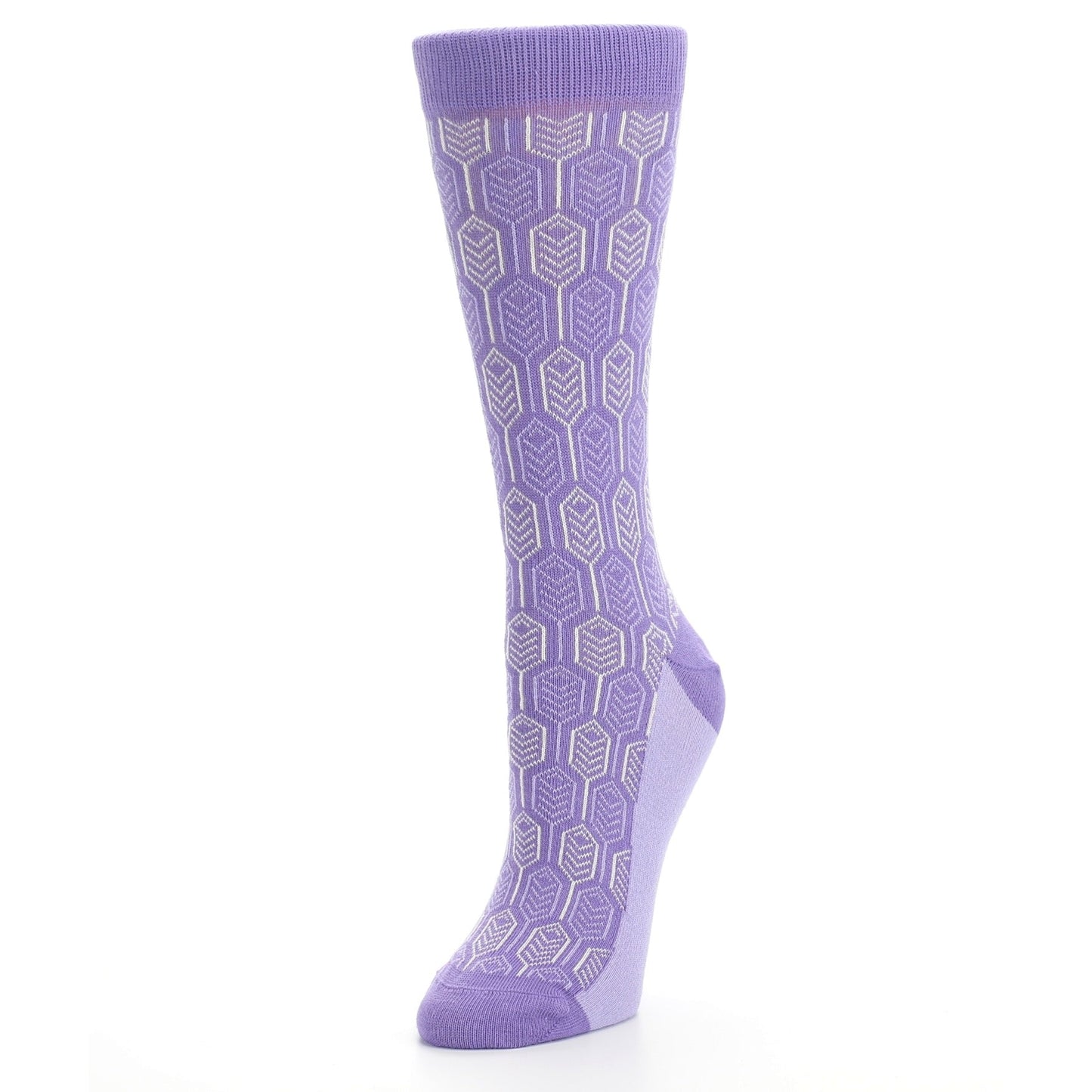 Purple Feather Optics Women's Dress Socks