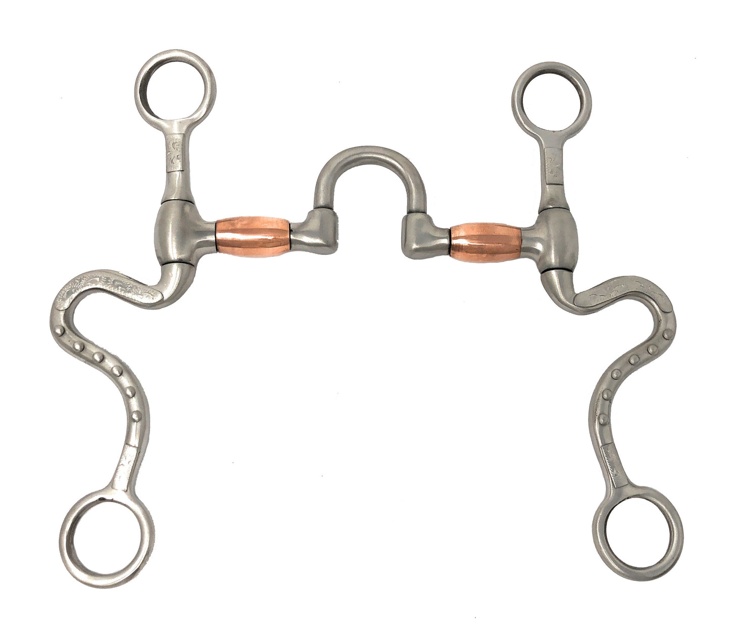 AJ Tack Stainless Steel Correction Bit with Copper Rollers
