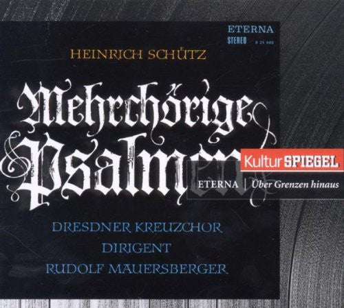Schutz - Spiegel-Ed.23 Kreuzchor [CD]