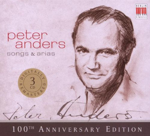 PETER ANDERS - Lieder Und Arien [CD]