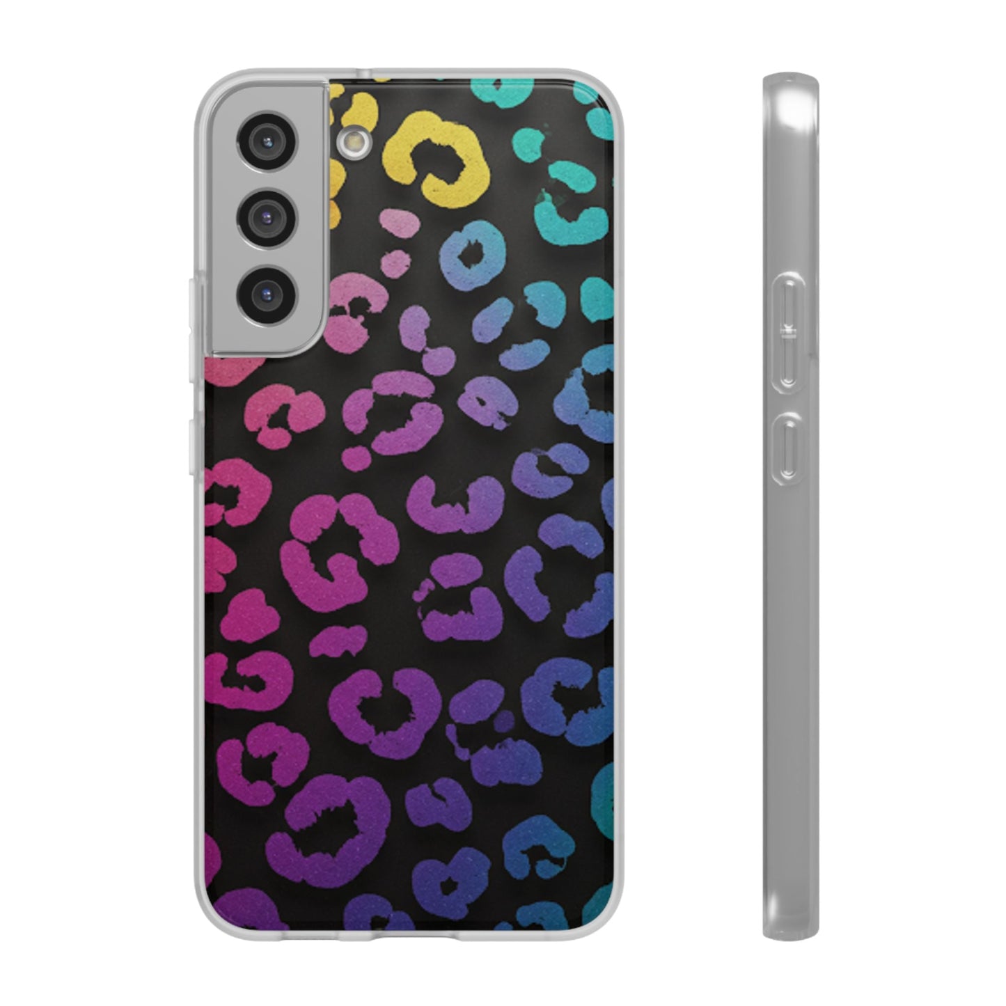 Vibrant Leopard Print Flexi Phone Case