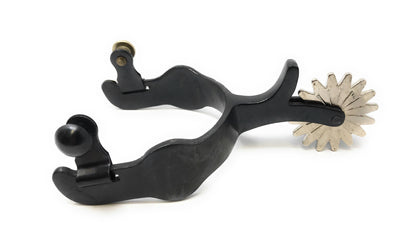 AJ Tack Men's Antique Brown Bucking Bronc Spurs