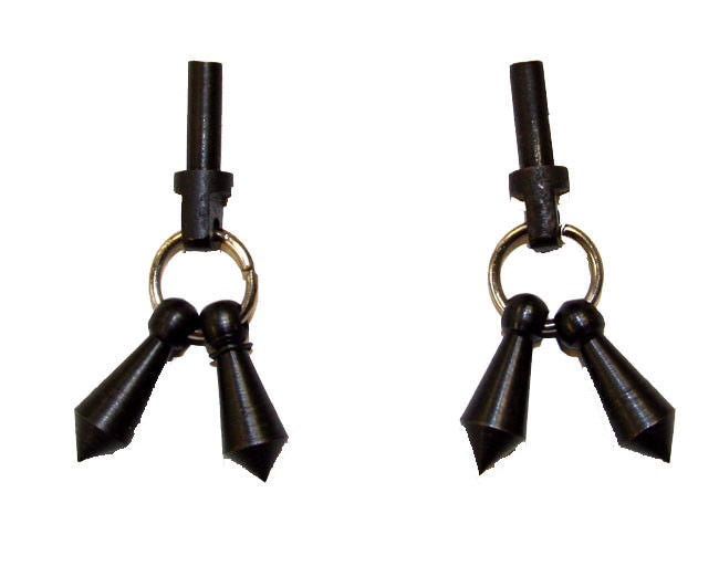 AJ Tack Black Jingle Bobs