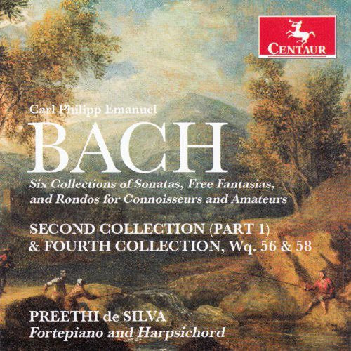 Bach - Six Collections of Keyboard Sonatas Free Fantasias Music CD